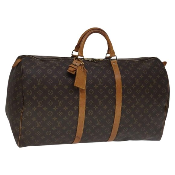 LOUIS VUITTON Monogram Keepall 60 Boston Bag M41422 LV Auth yk16857 - Picture 2 of 16